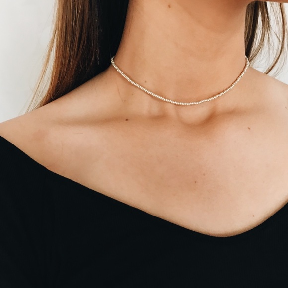 Beaded Chocker Necklace - Picture 1 of 5